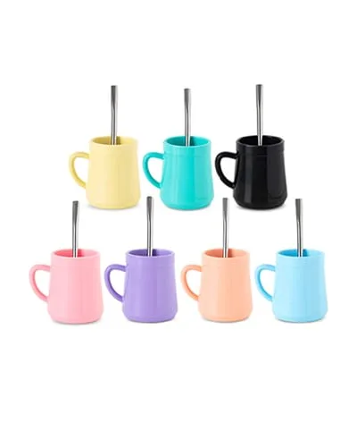 MATE JARRITA VS COLORES CON BOMBILLA
