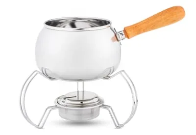 FONDUE CON MANGO MADERA